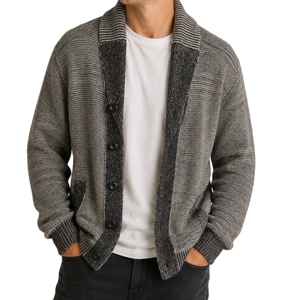 American Rag Shawl Collar Cardigan Button Up Sweater Men's XLarge